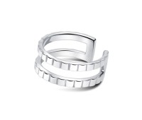 Plain Silver Ear Cuff EC-1324